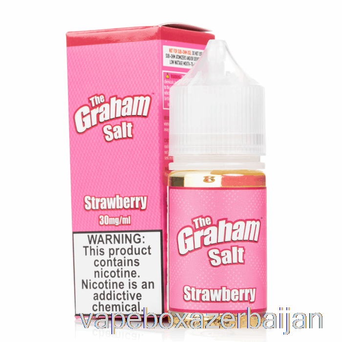 Vape Smoke Strawberry SALT - The Graham - Mamasan E-Liquid - 30mL 30mg
